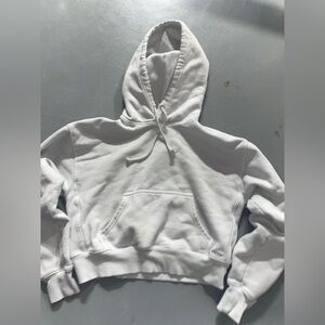 Aritizia TNA women’s Bluish Grey Off White Sweatshirt XSmall